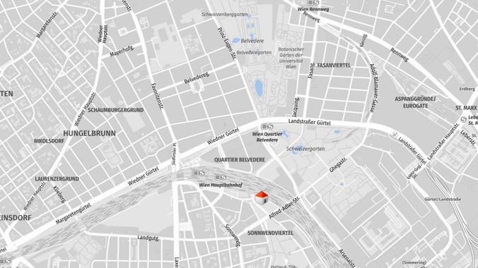 Geolyzer Kartenausschnitt