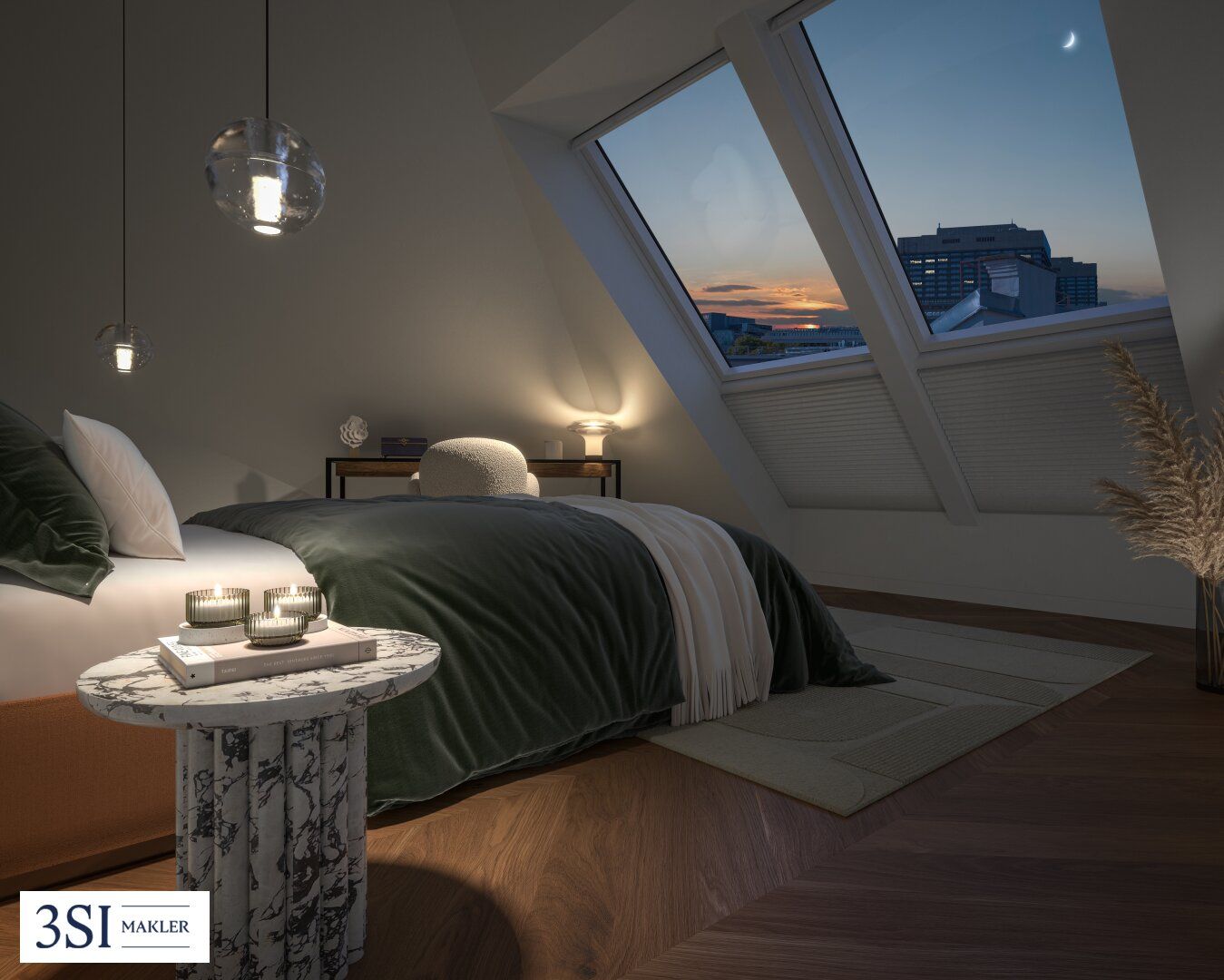 PRUNKSTÜCK: Luxuriöser Dachgeschossausbau mit Loggia - Wohnkomfort auf höchstem Niveau