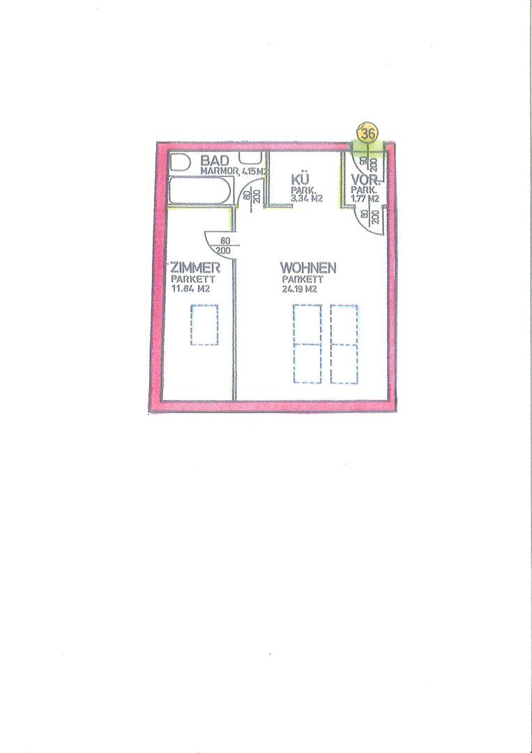 Wohnung – Sankt Martin - Ansicht 5
