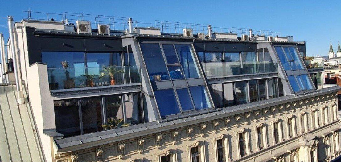 Traumhaftes Wohnen im Herzen von Wien - DG Wohnung mit 235m², Balkon, Terrassen, 4 Zimmer und Luxusausstattung!