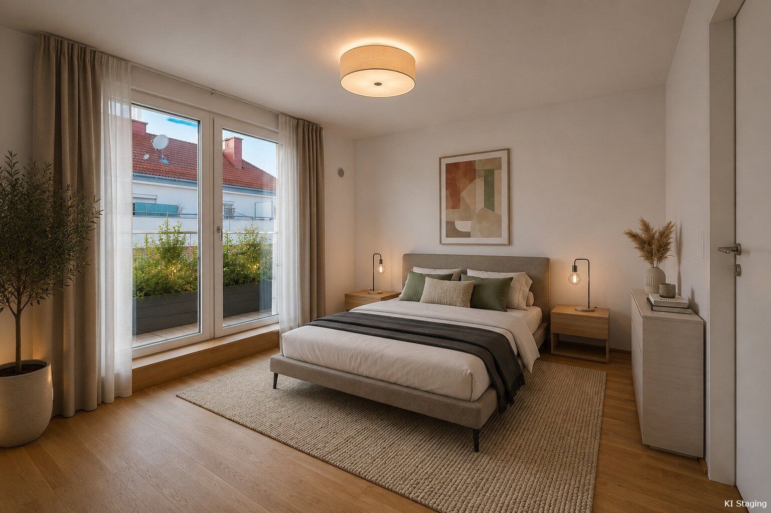 MAI-HIGH-SONETTE >> Moderne Duplex-Wohnung für ANLEGER mit lichtdurchfluteten Räumen >> DACHTERRASSE - Ansicht 2
