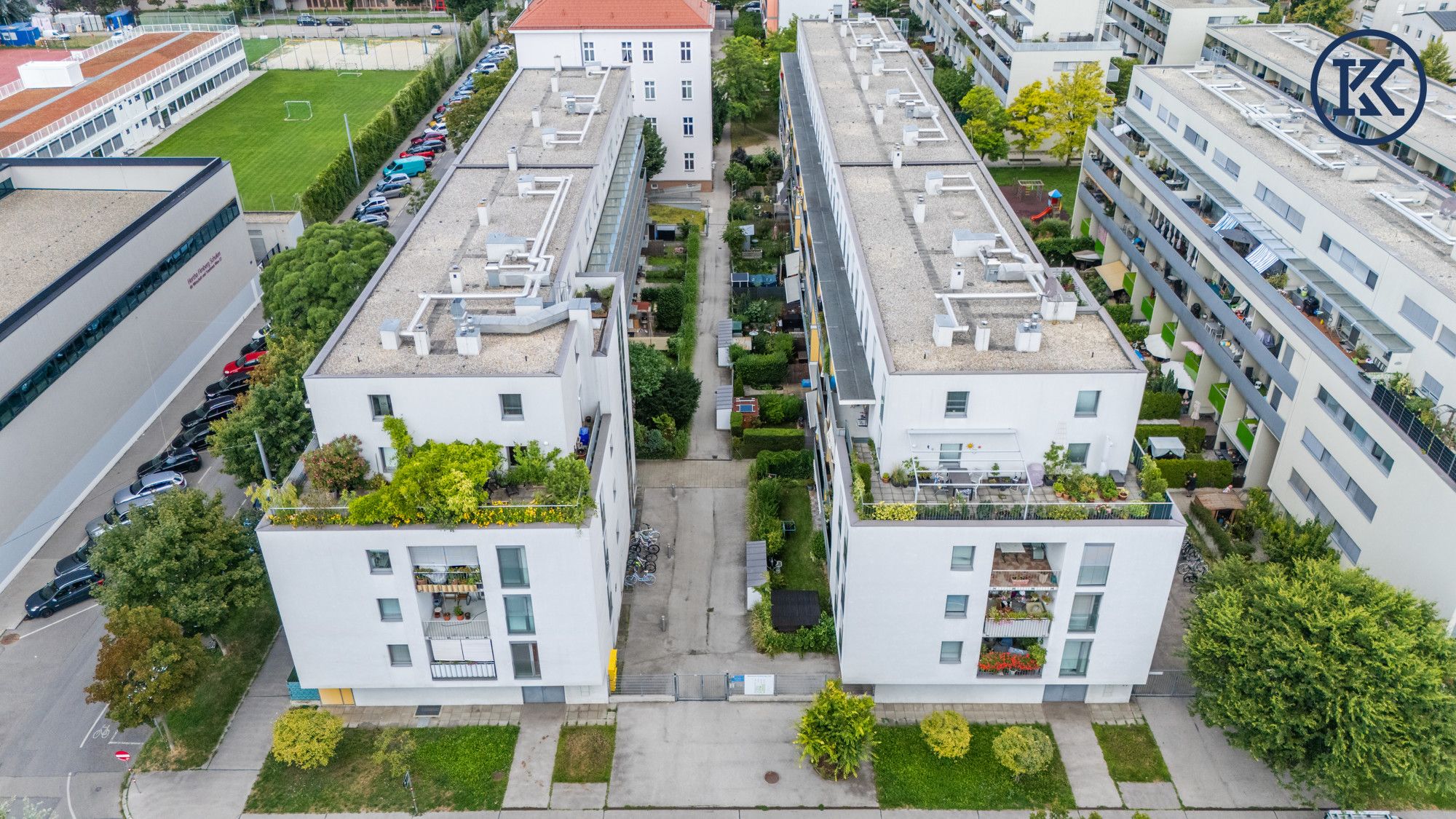 Charmante 3-Zimmer-Maisonette mit zwei Gärten in i