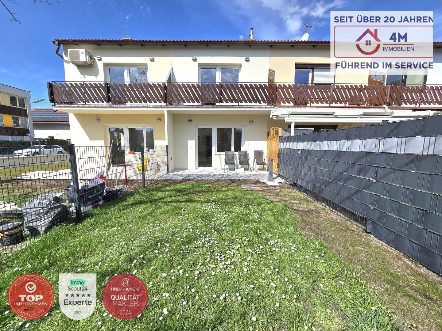 Reihenhaus in zentraler grün Ruhelage++4 Zimmer++zwei Bäder++Terrasse++Eigengarten in 1230Wien