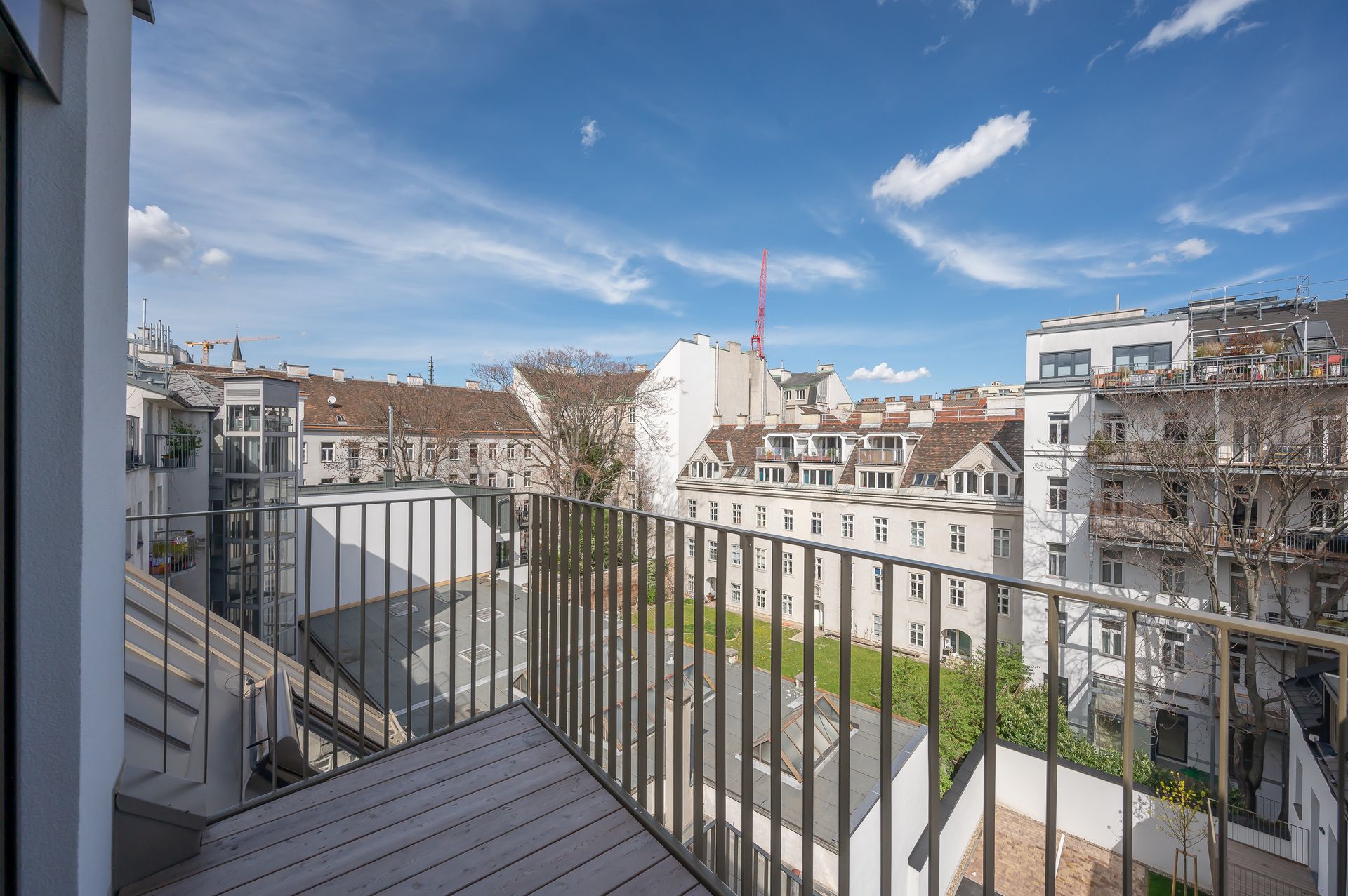 Zum Genießen! idyllischer 2-Zimmer Wohntraum im Innenhof mit Weitblick