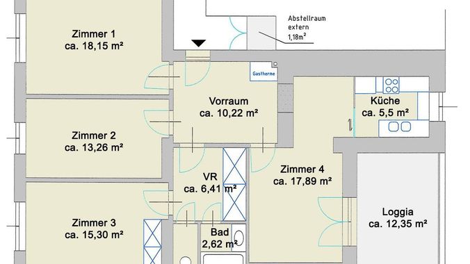 Grundriss Skizze