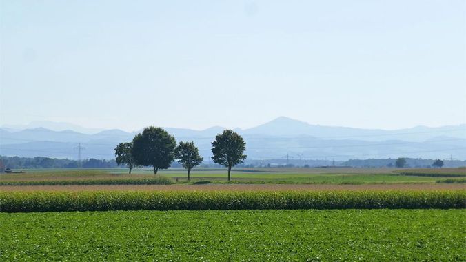 Ausblick Alpenvorland