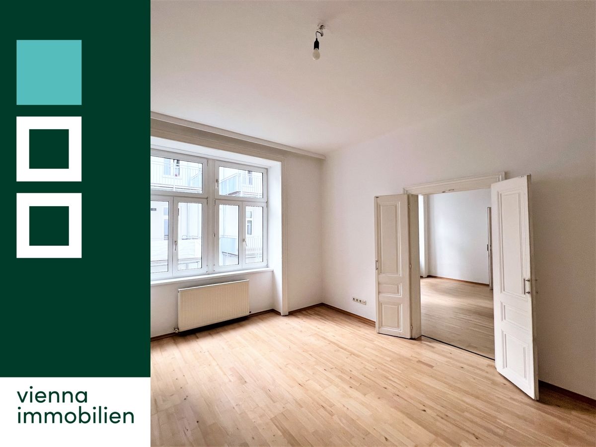 Ruhige 3-Zimmer-Altbauwohnung mit Innenhof-Grünblick
