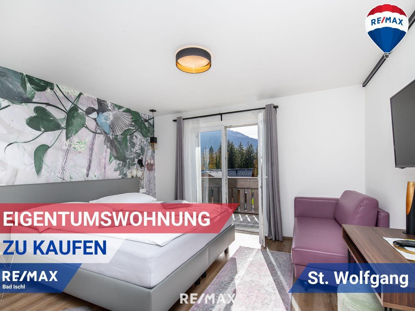 Einzigartige 2-Zimmer-Eigentumswohnung mit Blick auf den Wolfgangsee - vollständig renoviert und modern ausgestattet