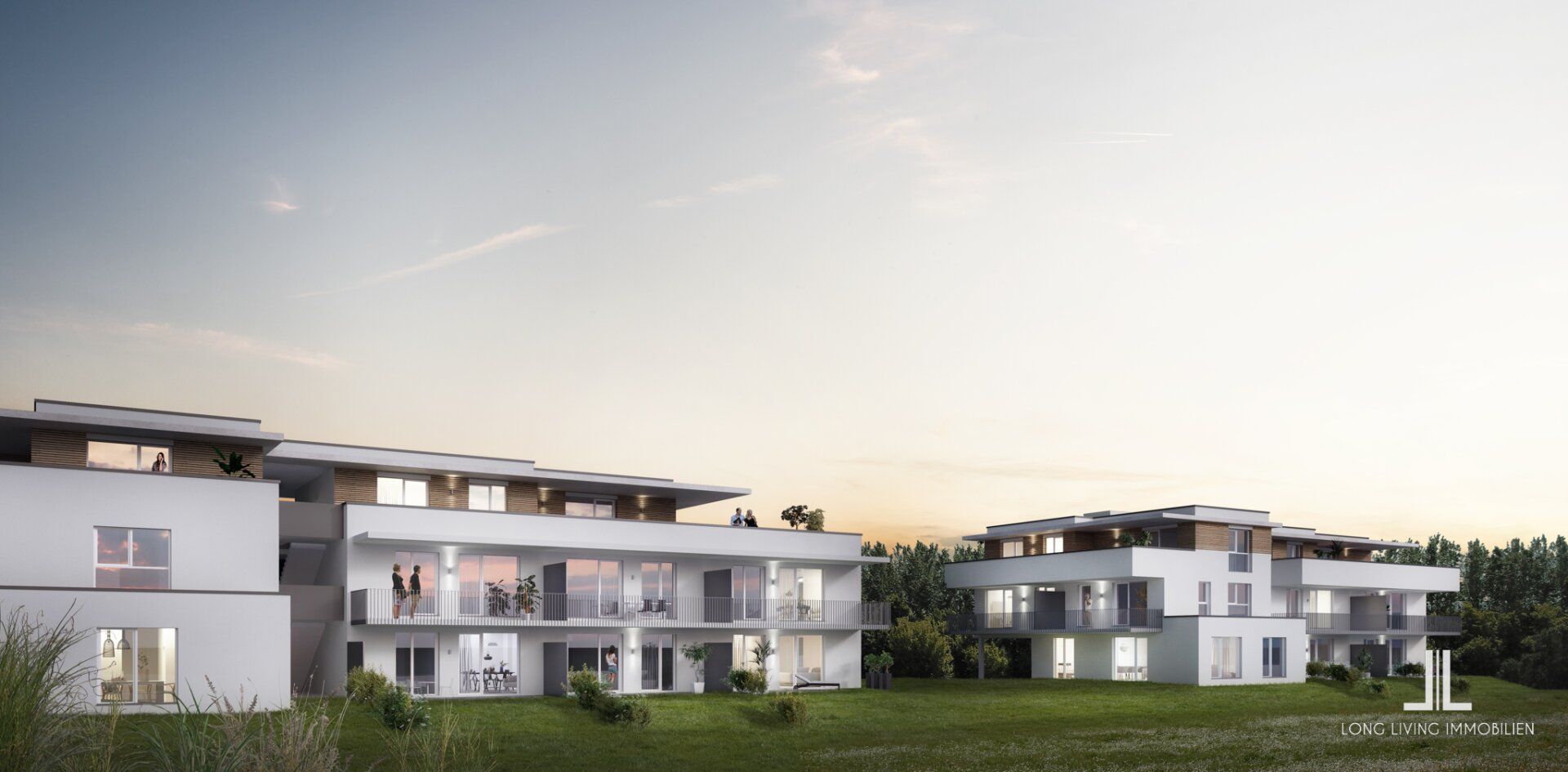Exklusives Neubauprojekt im grünen Süden von Graz. TOP A03 - Kompakte Gartenwohnung mit großzügigem Wohnbereich und stilvoller Ausstattung