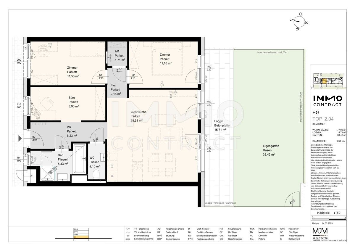 Stock2Live Exklusive Wohneinheiten 42qm - 120qm in Stockerau! _fußläufig zu Schule und Bahnhof!