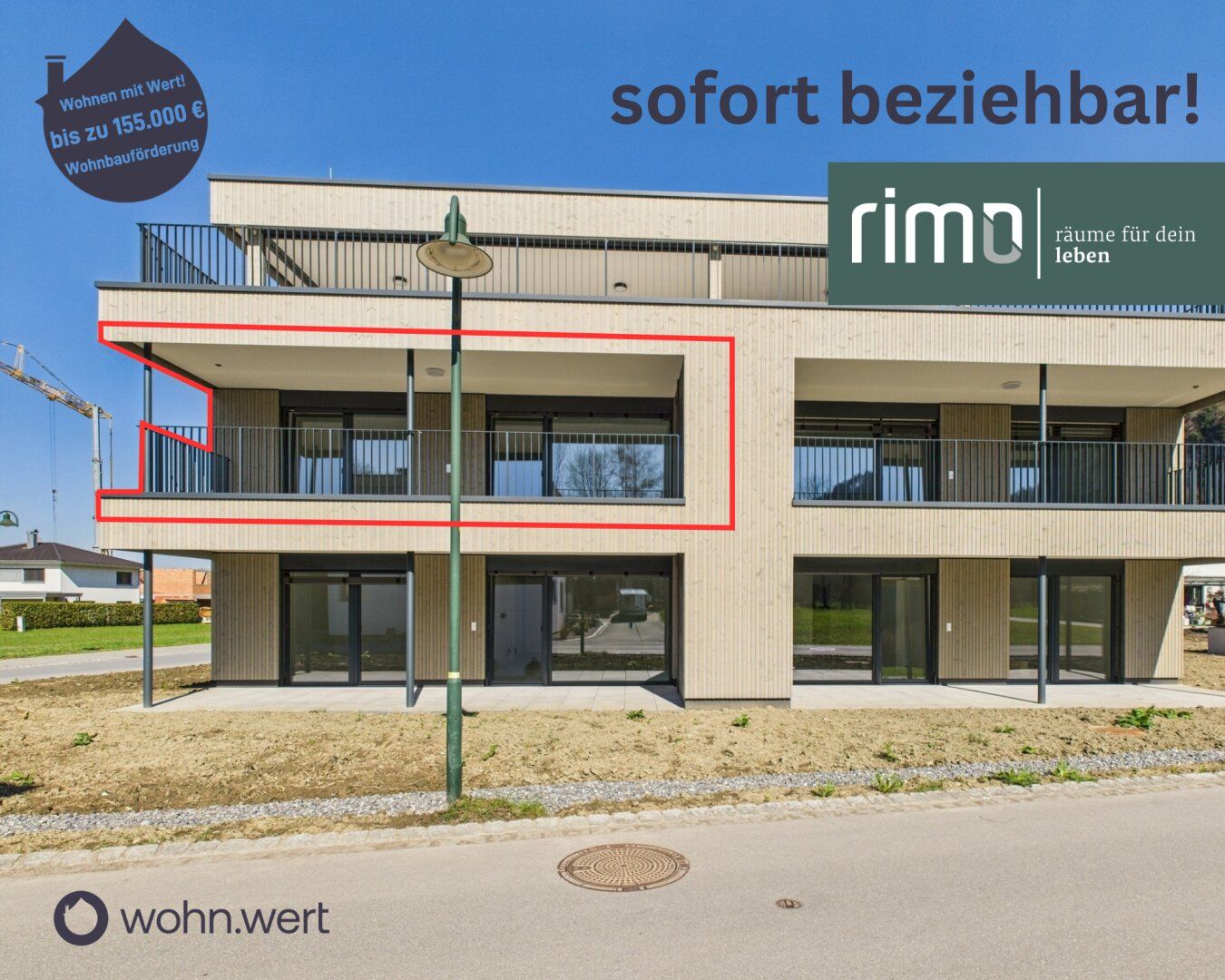 3,5-Zimmer-Terrassenwohnung in Götzis - Ruhelage / Top B4