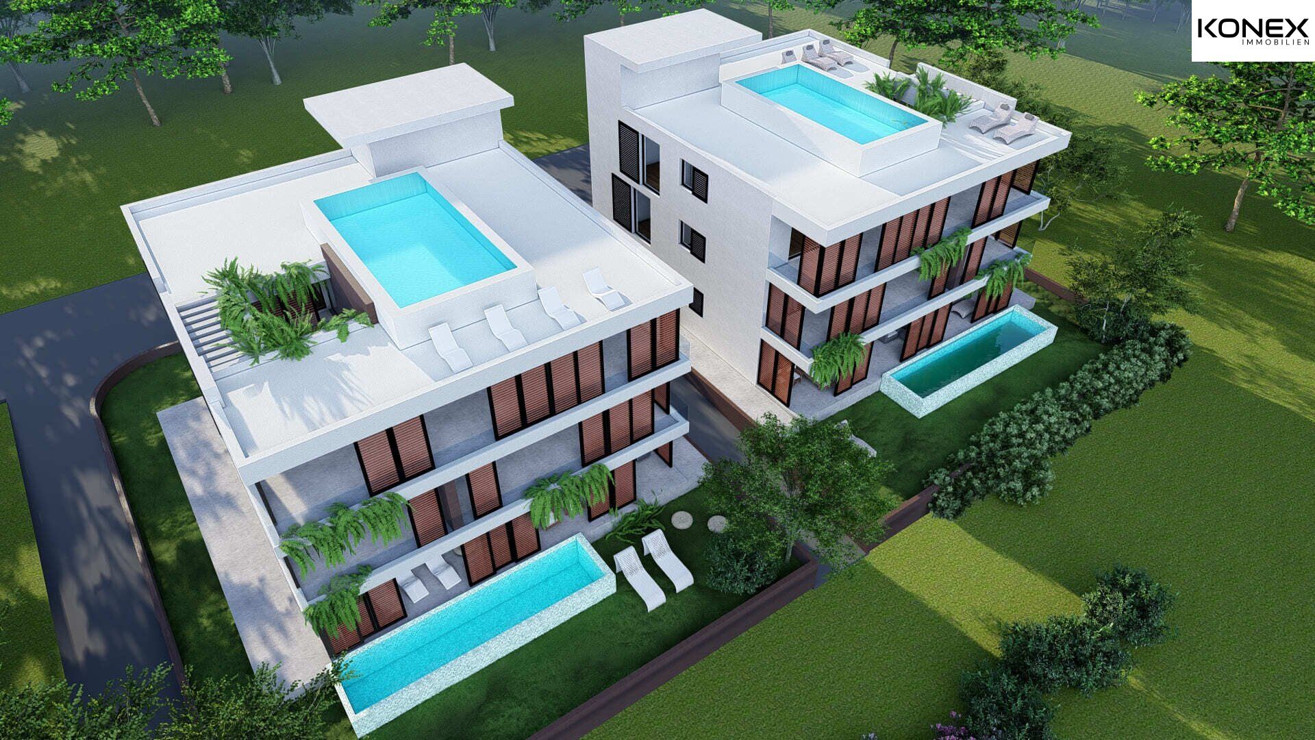 HRV - Exklusive moderne Apartments in Strandnähe, unweit von Zadar