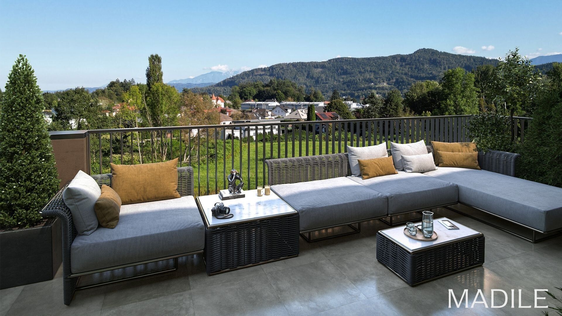 Wohnanlage Auszeit - 3 Zimmer Penthouse - Ein Projekt von MADILE