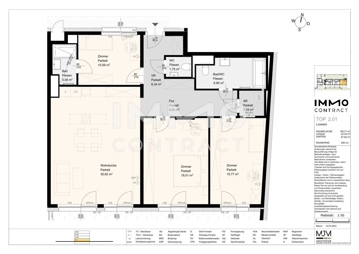 Stock2Live Exklusive Wohneinheiten 42qm - 120qm in Stockerau! _fußläufig zu Schule und Bahnhof!