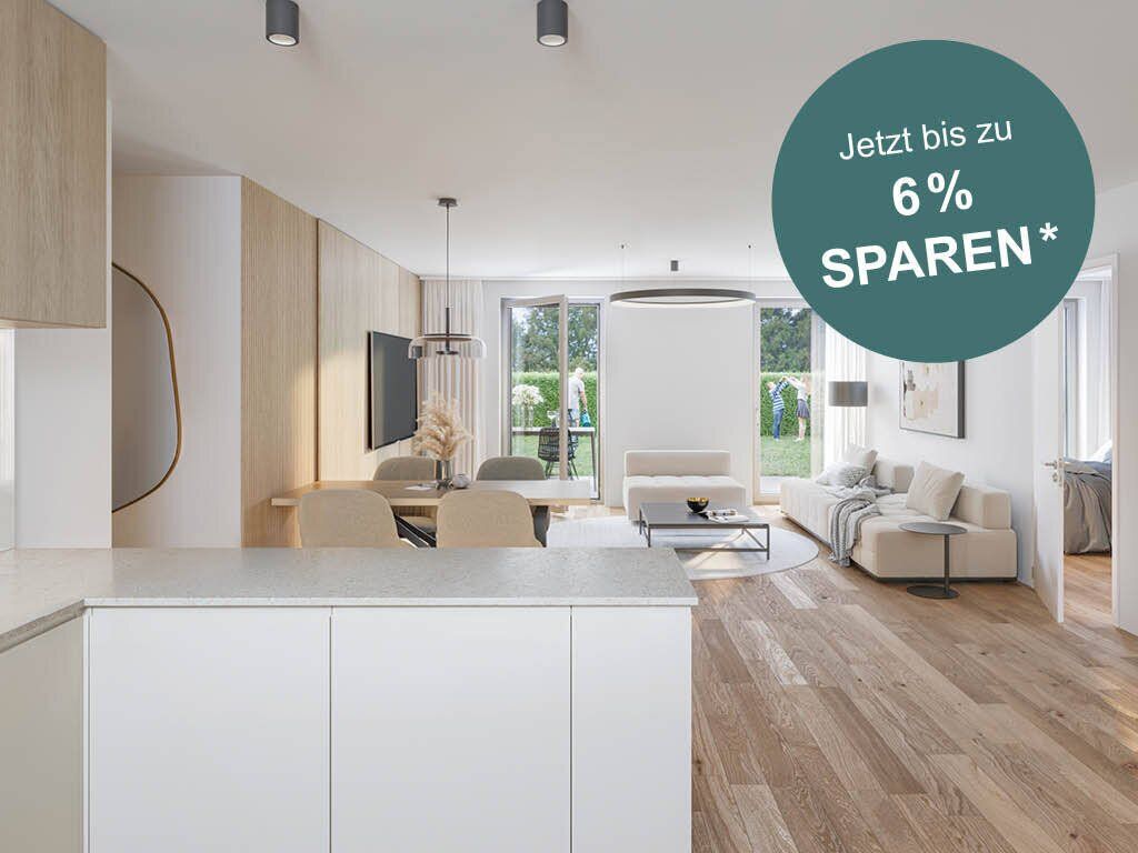 LAVITA - Early Bird Aktion - Neue Wohlfühloase: Traumhafte Garten-Wohnung mit 4 Zimmern & Terrasse