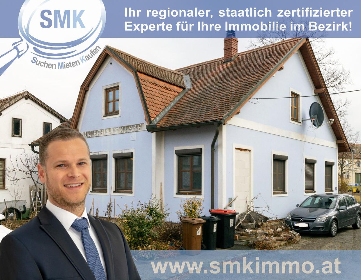 Ebenerdiges Wohnhaus mit kleinem Garten!