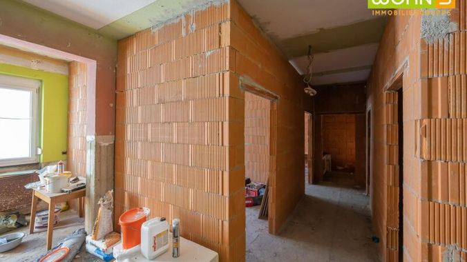Innenansicht - Baustelle im EG