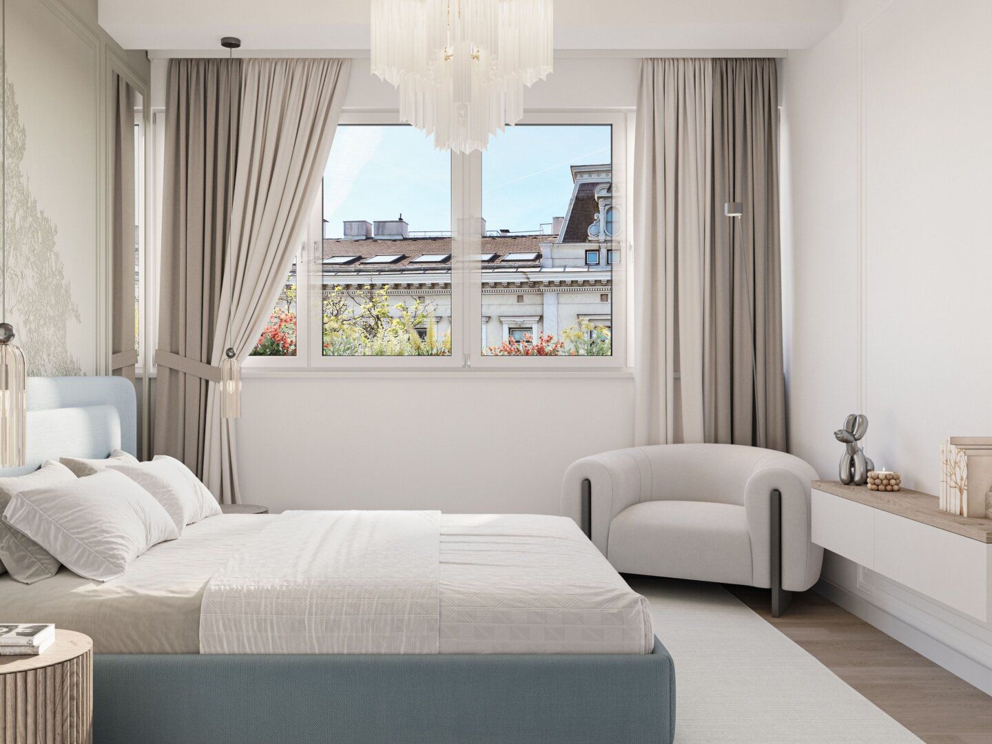 THE ARIK - Ihre sichere Anlage - 3 Zimmer mit Freiflächen zur Parkseite - Ansicht 4