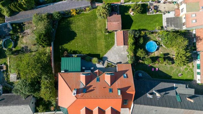 Villa mit Garten