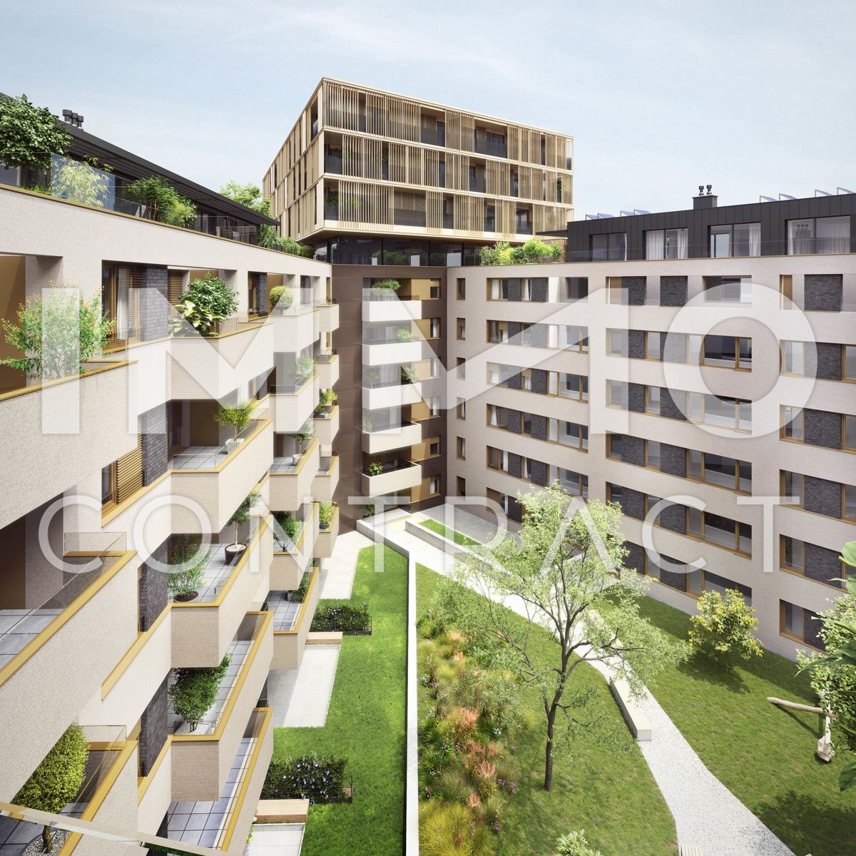 Von der Sonne geküsst! Dreizimmer-Wohnung mit attraktiver Freifläche (provisionsfrei) - HAUPTBAHNHOF