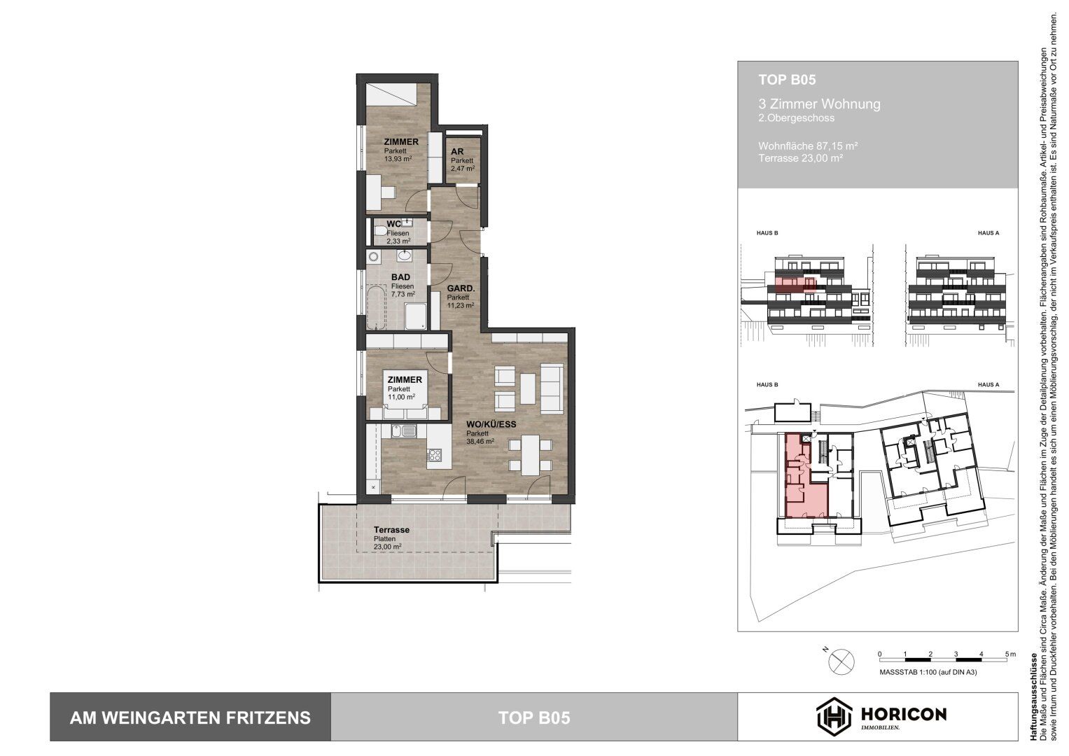 Wohnung – Fritzens - Ansicht 4