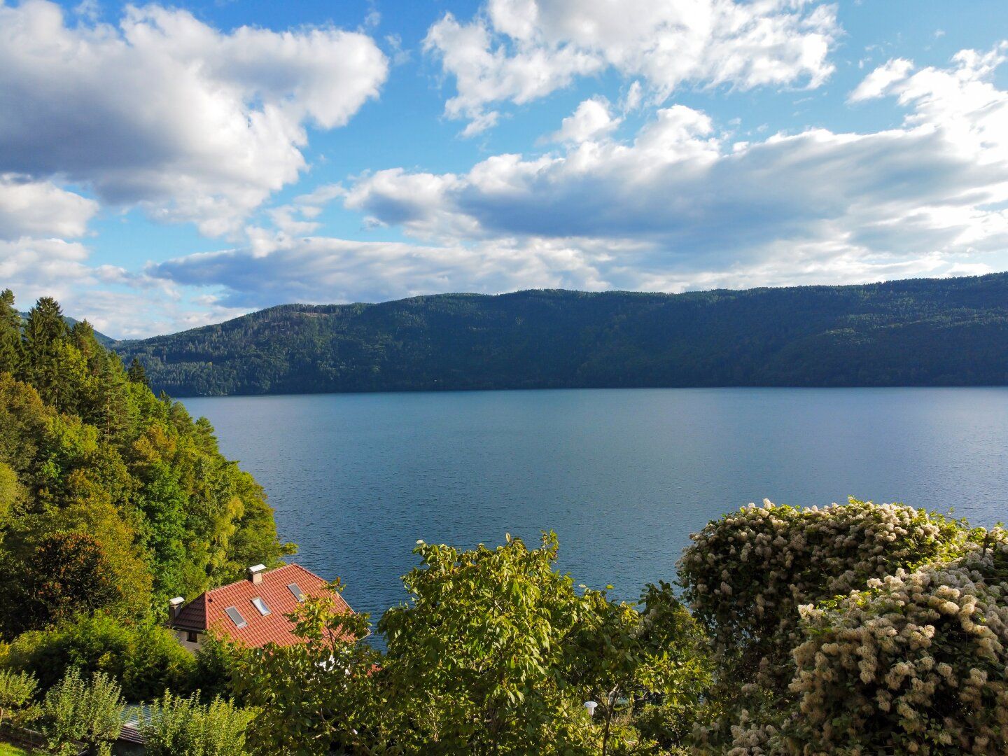 WO TRÄUME WURZELN SCHLAGEN! PREMIUM-BAUGRUNDSTÜCK MIT DER EINZIGARTIGEN NUTZUNGSMÖGLICHKEIT EINES PRIVATEN SEEZUGANGS! PANORAMABLICK ÜBER DEN SEE UND DIE BERGE INKLUSIVE! - Ansicht 2