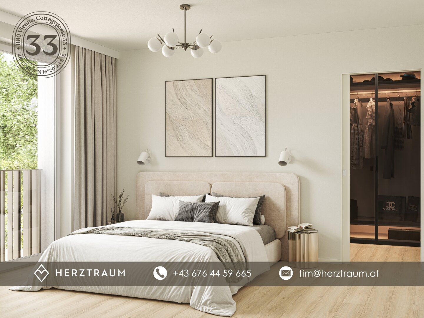 Exklusives Penthouse im Cottageviertel mit Dachgarten und Panoramablick über Wien - Luxus und Privatsphäre in Bestlage - 3. nézet