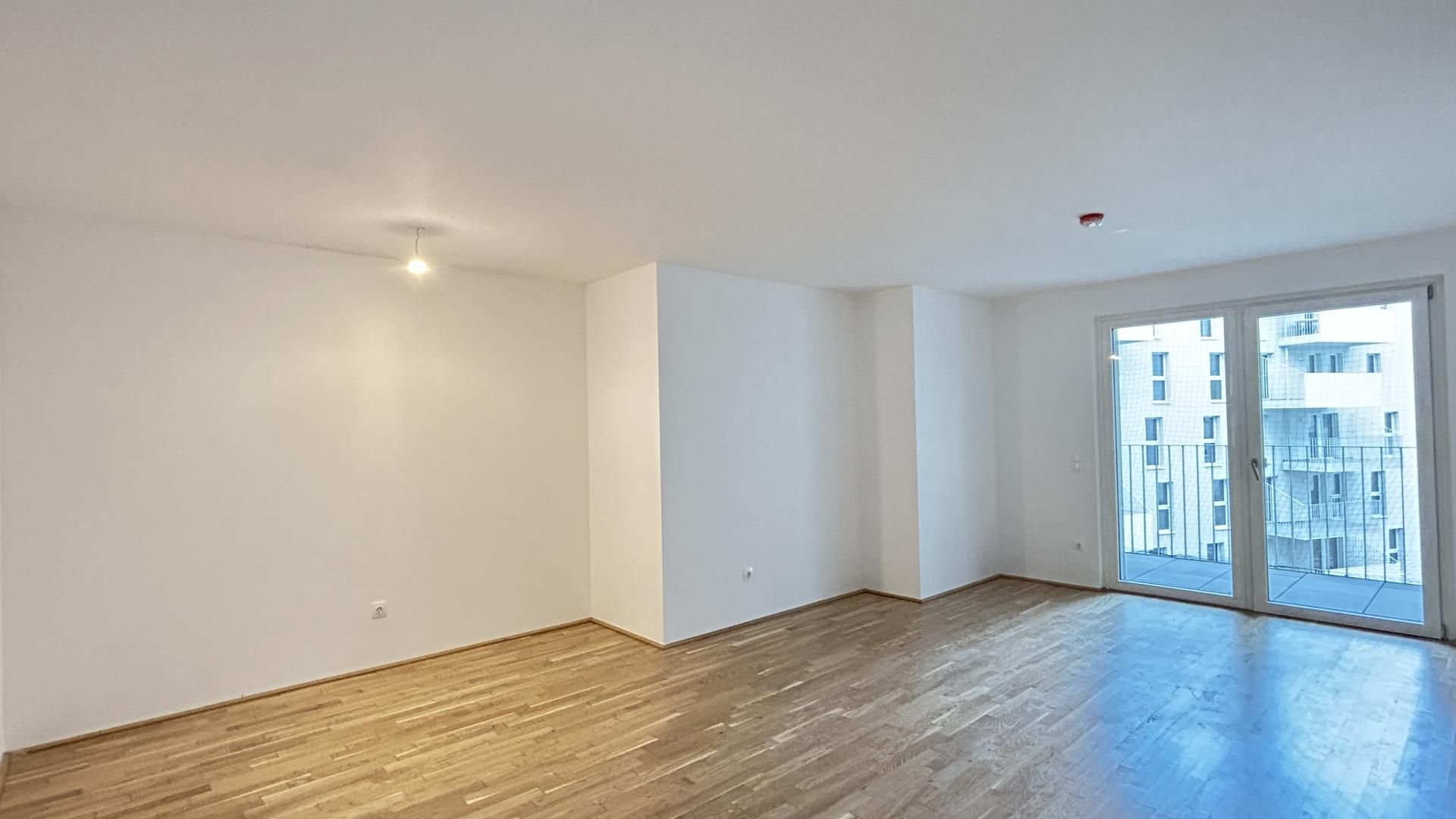 Provisionsfrei! Erstbezug: Moderne 2-Zimmer-Wohnung mit Balkon