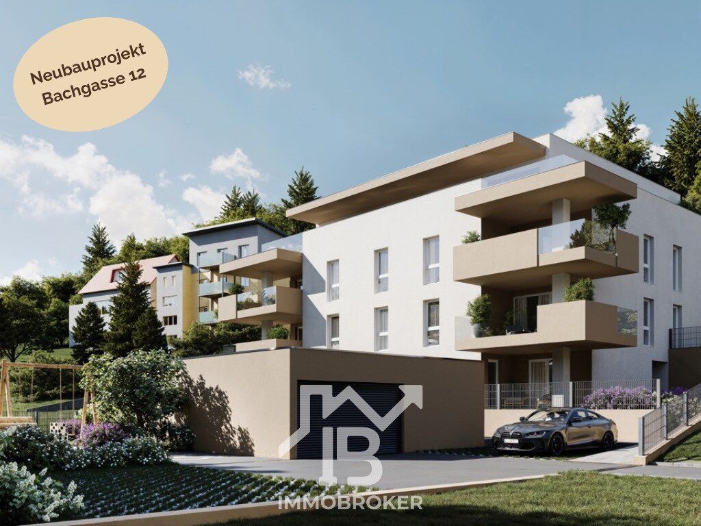4-Zimmer-Wohnung im Obergeschoß mit 23 m² Terrasse