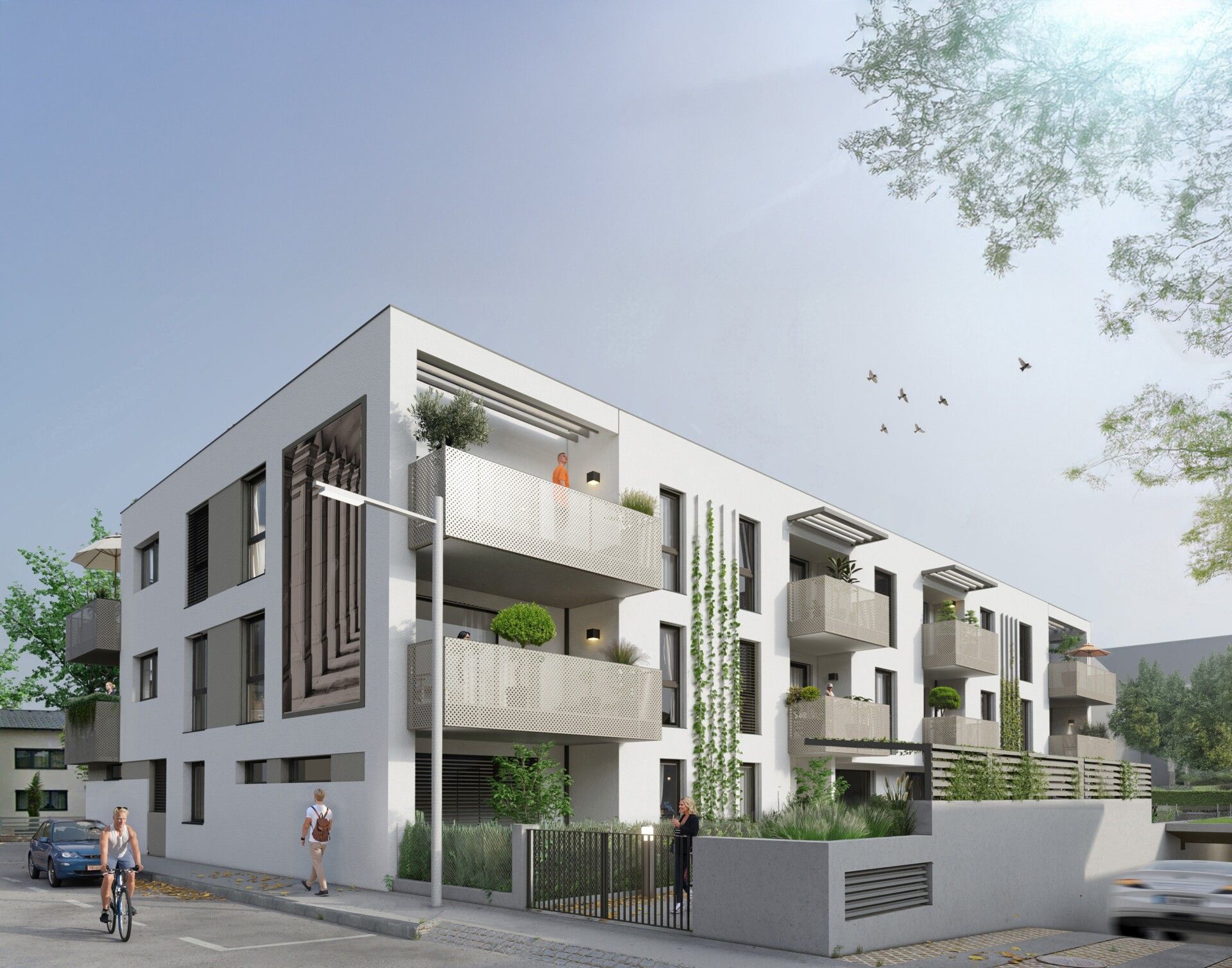 ERSTBEZUG: Hochwertige 2-Zimmer-Wohnung mit Loggia - in Ruhelage nahe Hauptplatz in 2320 Schwechat - zu mieten