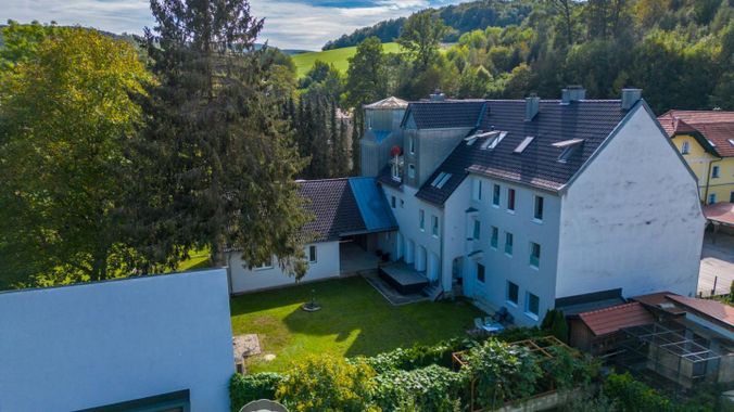 61 Gartenbereich Luftansicht