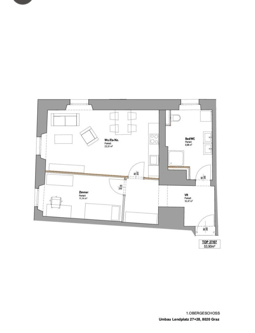 Wohnung – Graz,04.Bez.:Lend - Ansicht 2