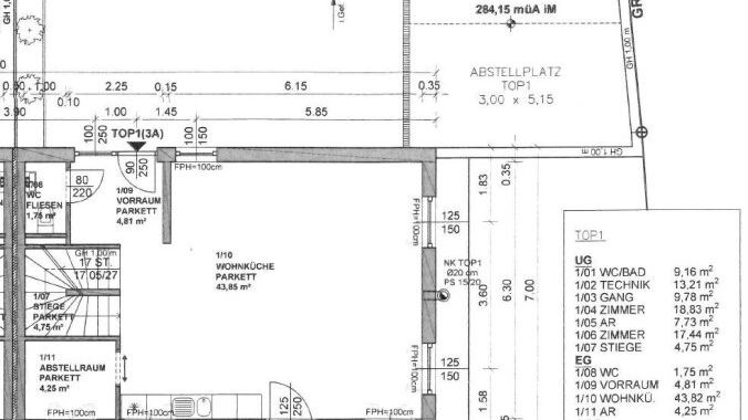 Grundriss EG