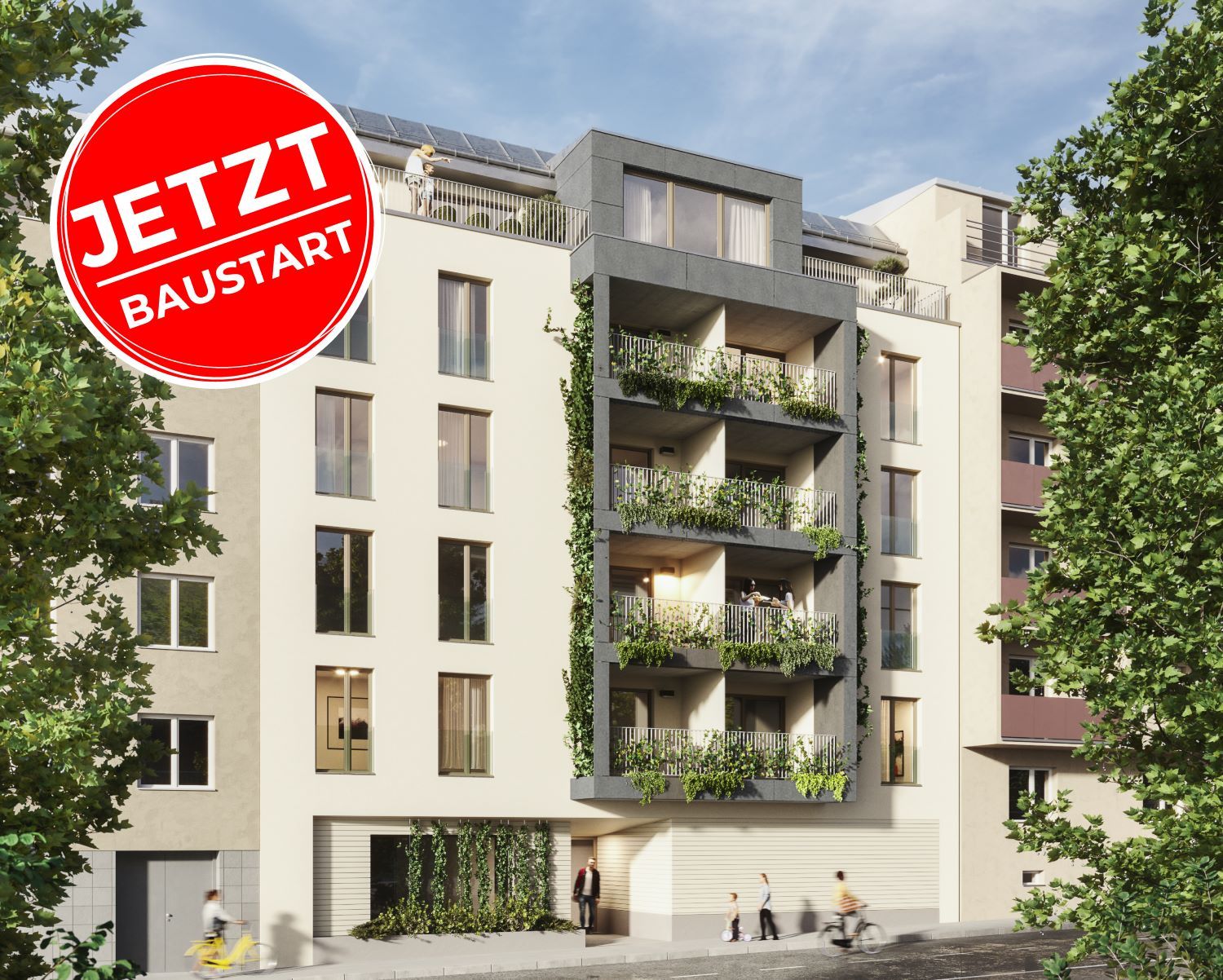 NEU! Parkside Green Residences | Klimatisierte 3-Zimmer Wohnung mit Loggia & Terrasse | Parkblick