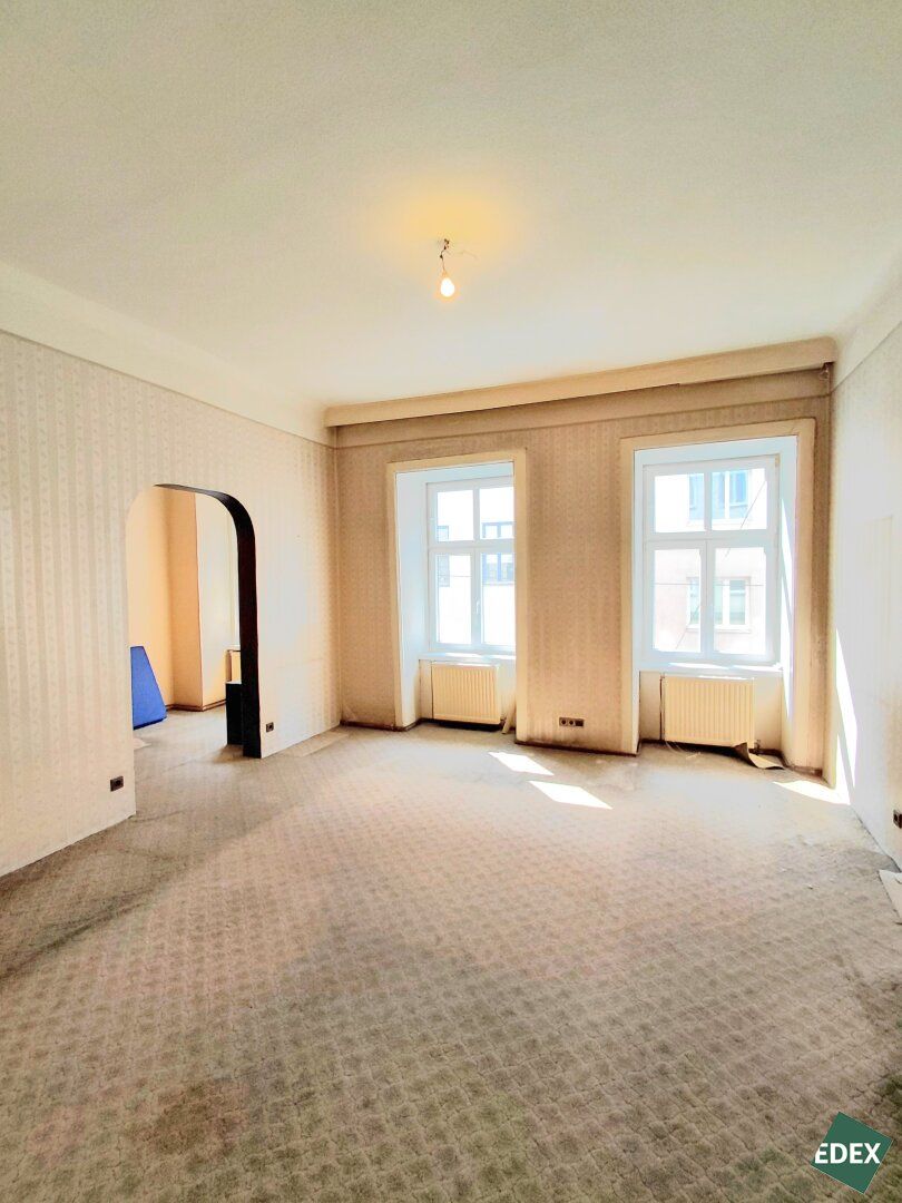 Sanierungsbedürftige 4-Zimmer-Altbauwohnung mit Potenzial nahe Augarten