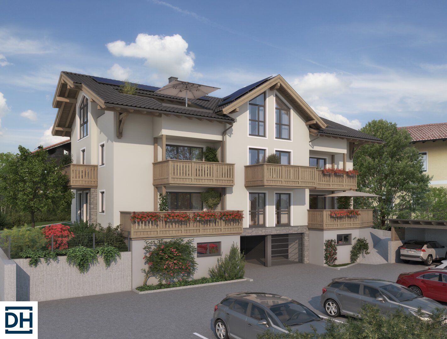 NEUER PREIS: NEUBAU 4 Zi. GARTENWHG. MIT SONNENTERRASSE