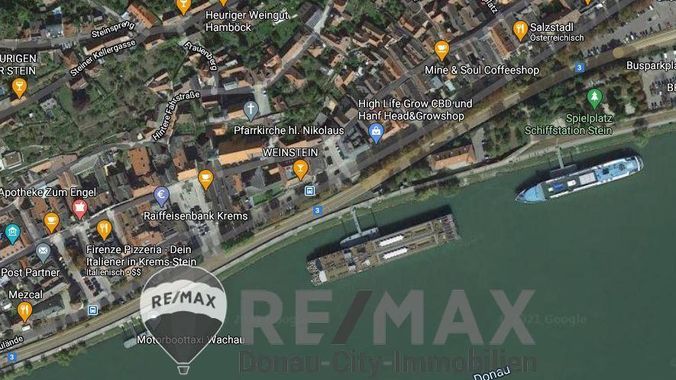 07. Lageplan Krems, Quelle Google
