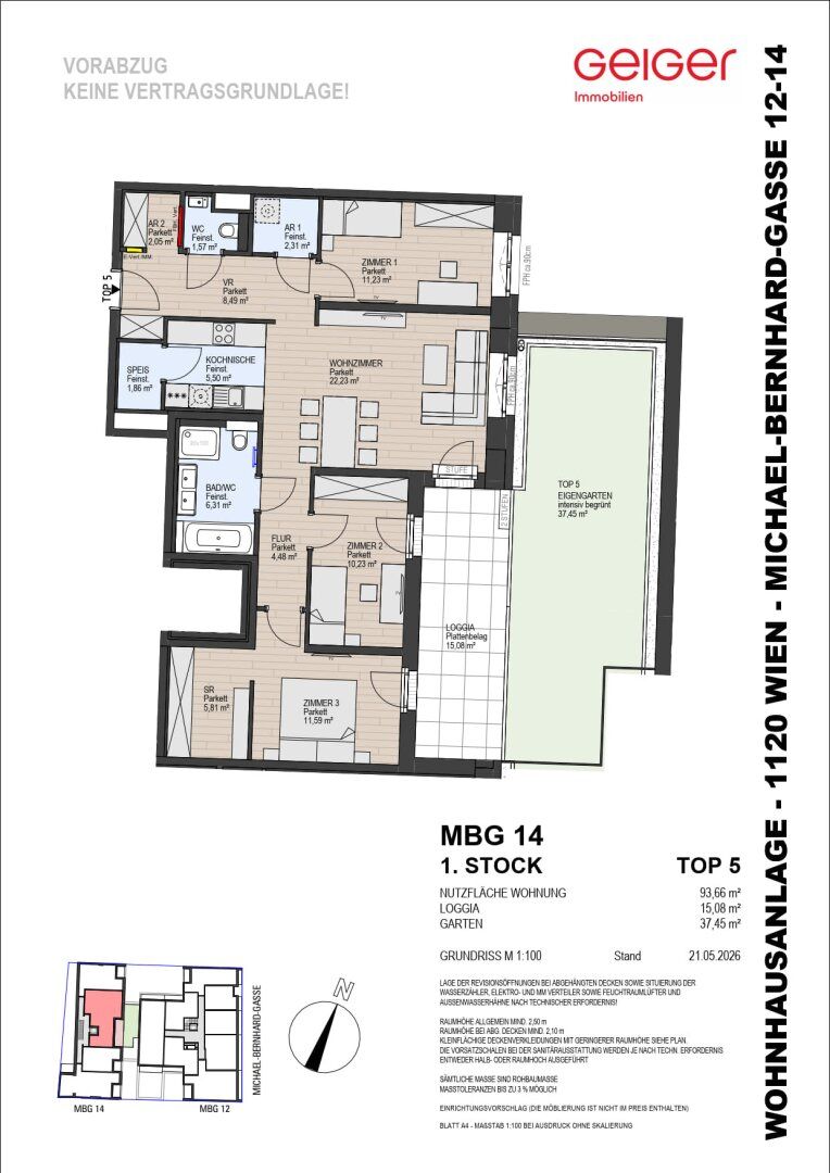 Wohnung – Wien - Ansicht 2