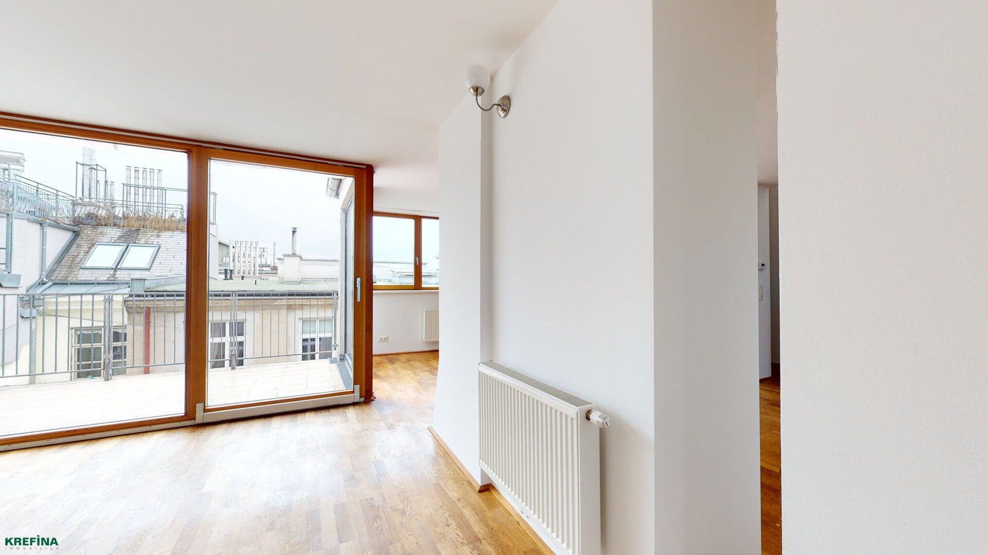 Maisonette Wohnung - U1 Station Südtiroler Platz - Hauptbahnhof - ausgezeichnete Verkehrsanbindung - Panoramablick