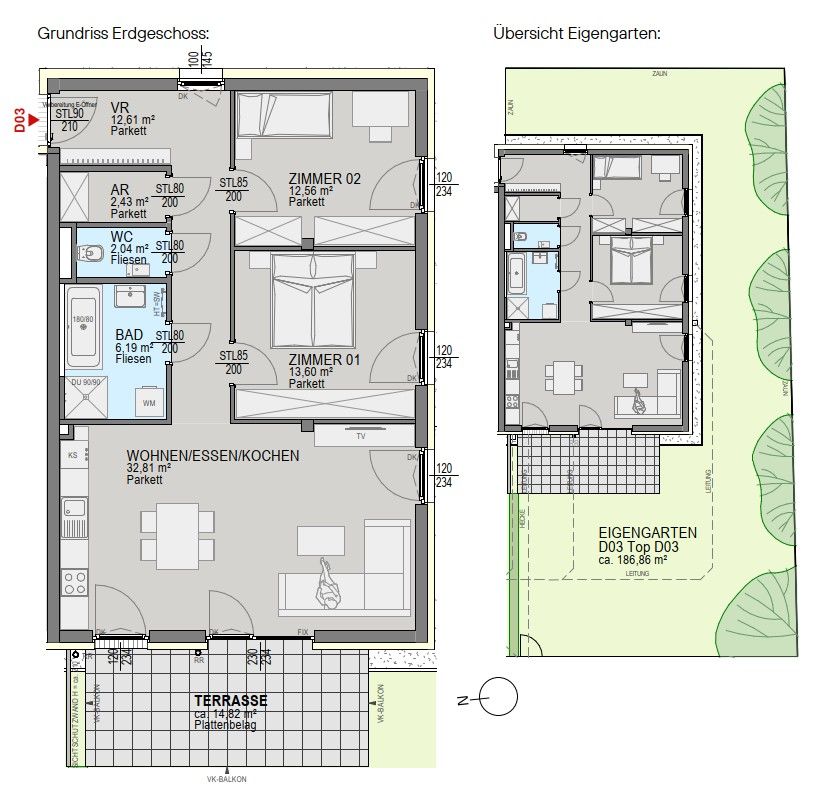 Wohnung – Graz - Ansicht 2