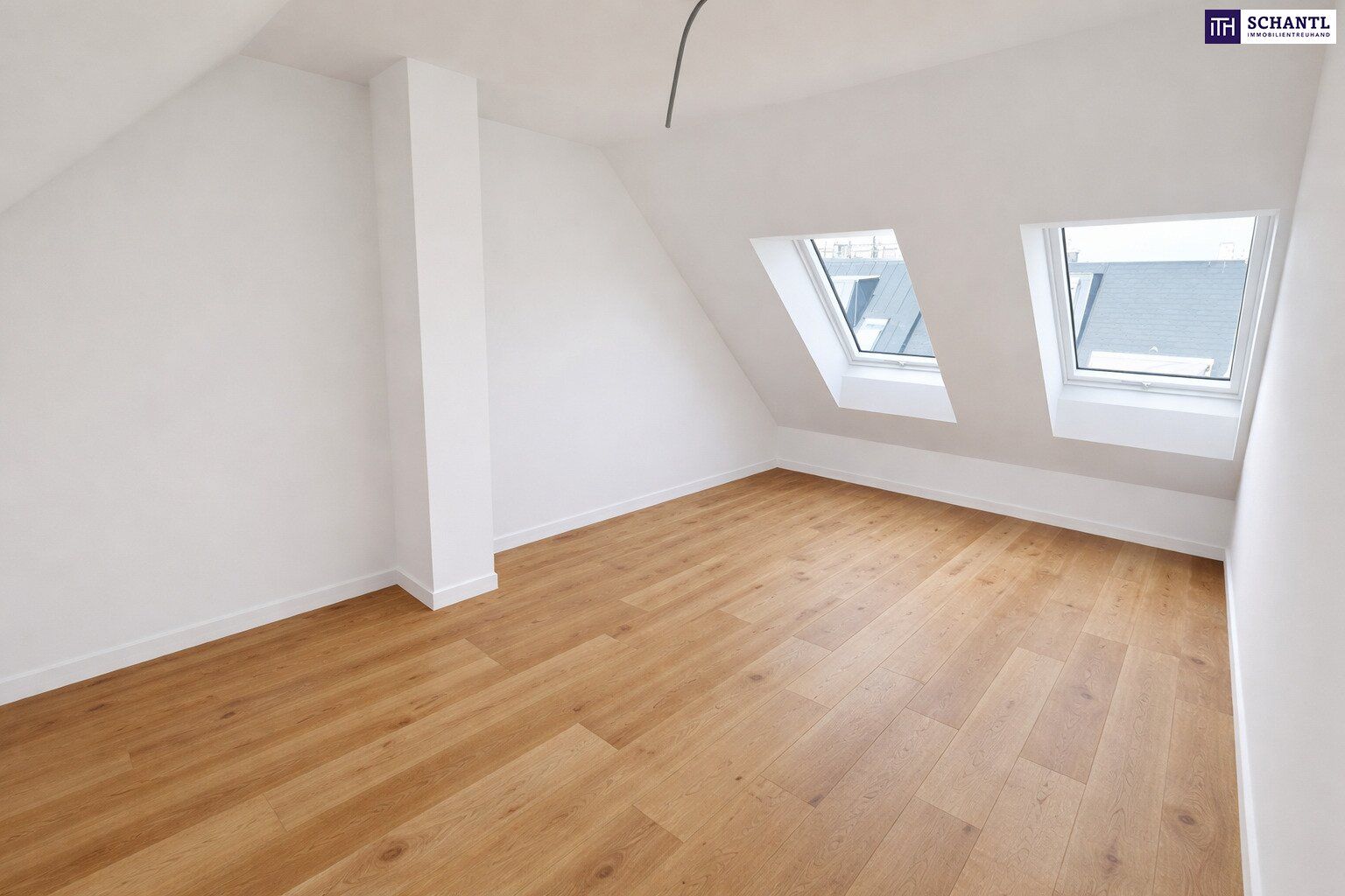 Wohnen über den Dächern - Stilvolle Dachgeschoss-Maisonette mit 2 Schlafzimmern, 2 Bädern, Klimaanlage & effizienter Luftwärmepumpe