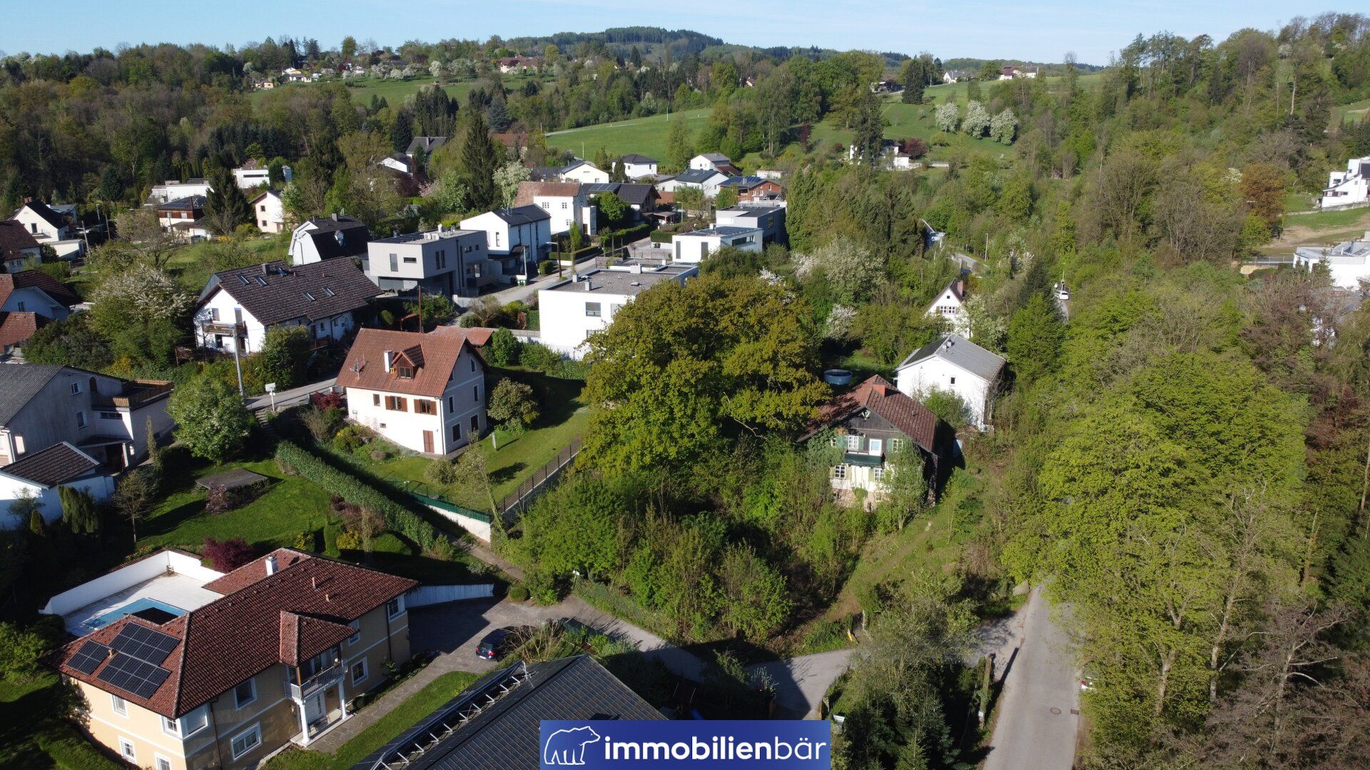 Attraktives Baugrundstück im Zaubertal Leonding mit Bestandsgebäude & Entwicklungspotenzial - Ansicht 2