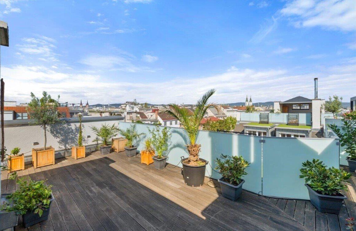 Exklusives Wohnen im Herzen Wiens - Dachgeschoßwohnung mit 285m² und traumhafter Terrasse!