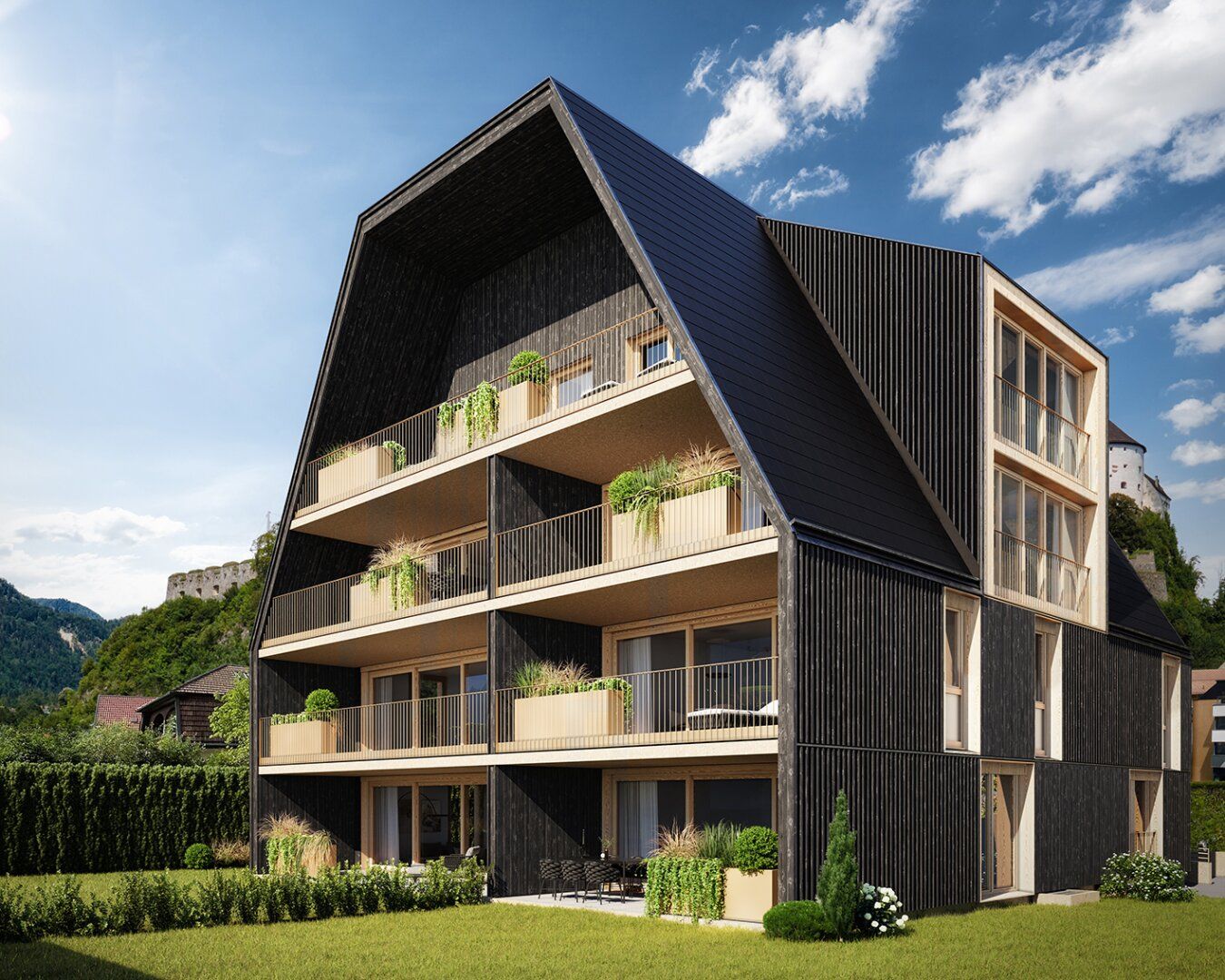 Erstbezug in Toplage - stilvolle 4-Zimmer-Wohnung in Kufstein