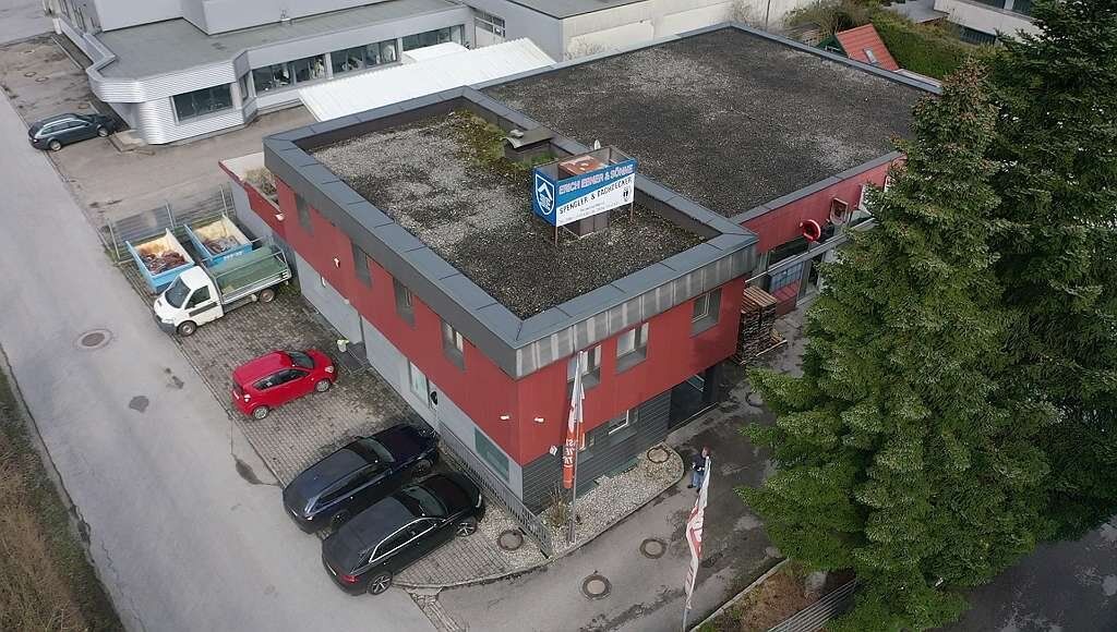 Büro-u.Gewerbeobjekt (Werkstatt) m.4-Zi.Wohnung u.Abstellpl. im Fr. in Salzburg/Mayrwies zu verkaufen - Ansicht 2
