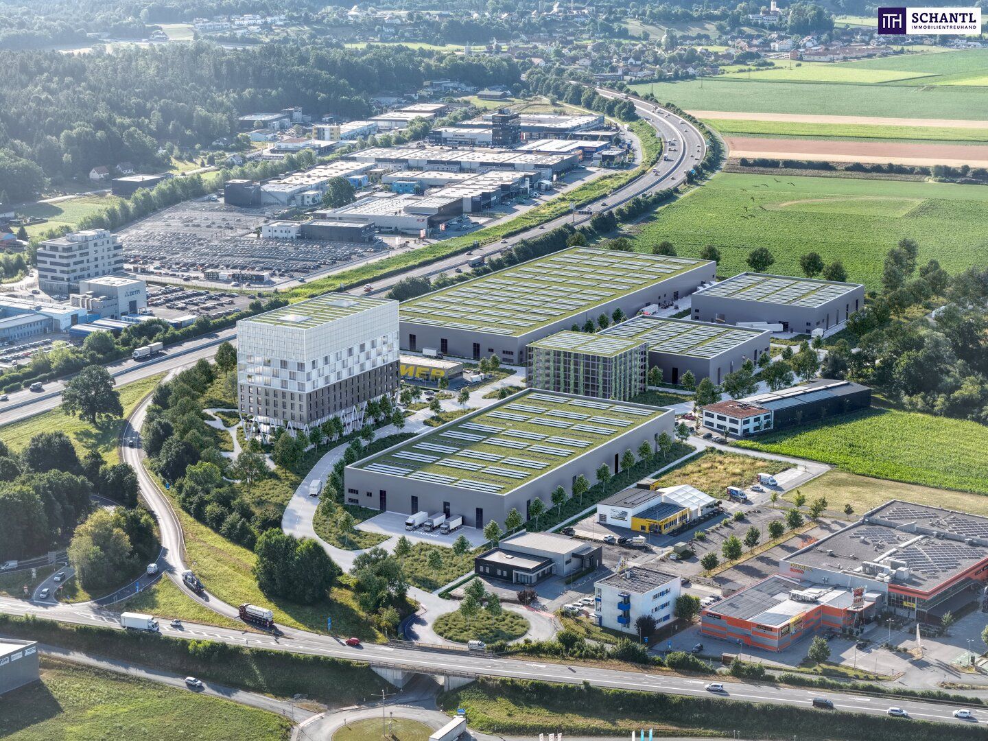 Hochwertige Gewerbefläche für Ihr Unternehmen - 108 m² direkt vor Graz - BUSINESS VILLAGE STYRIA - PROVISIONSFREI MIETEN! - Ansicht 2
