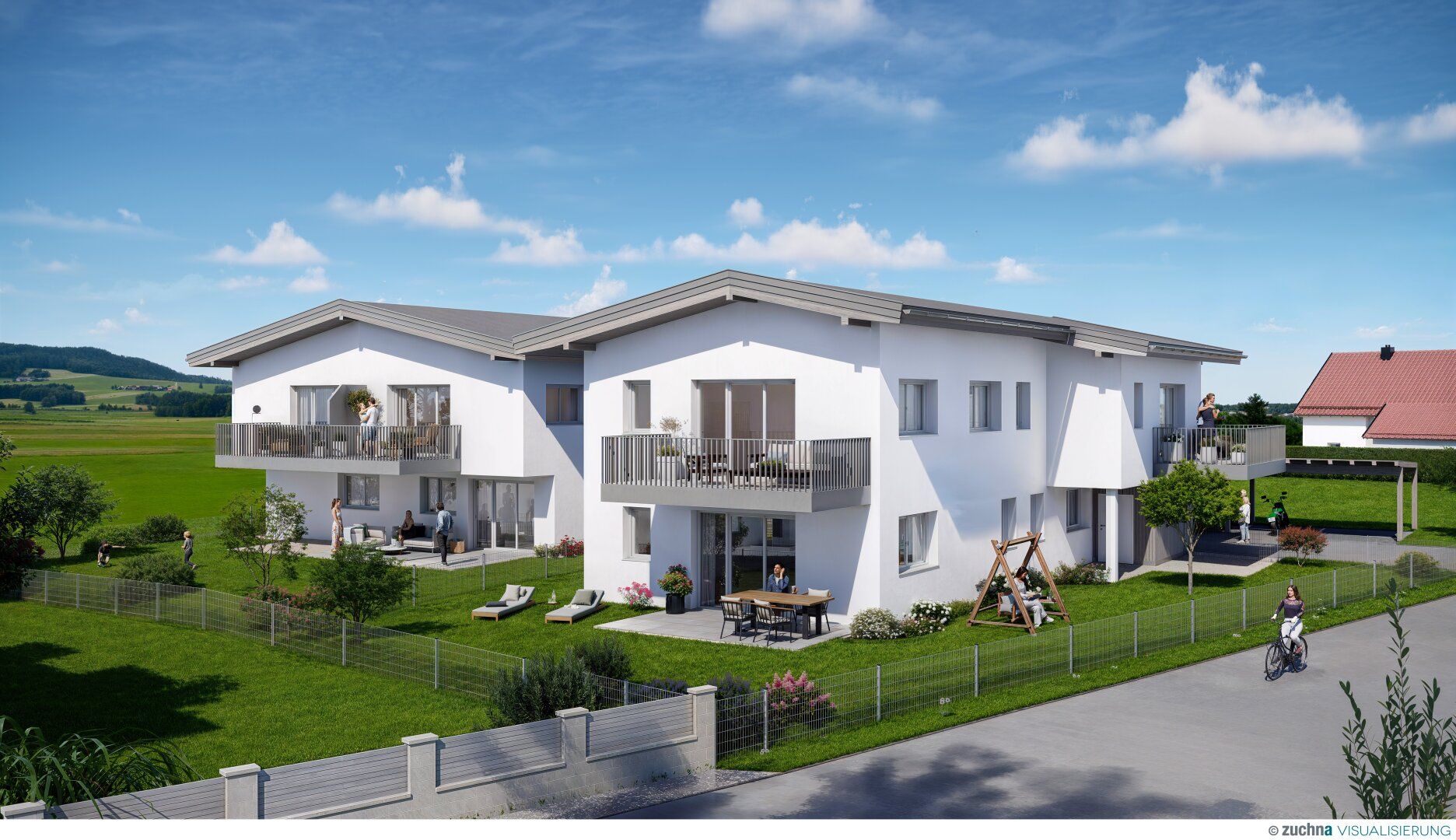 NEU! Moderne Erdgeschosswohnung mit Garten und Terrasse in Hinterbuch