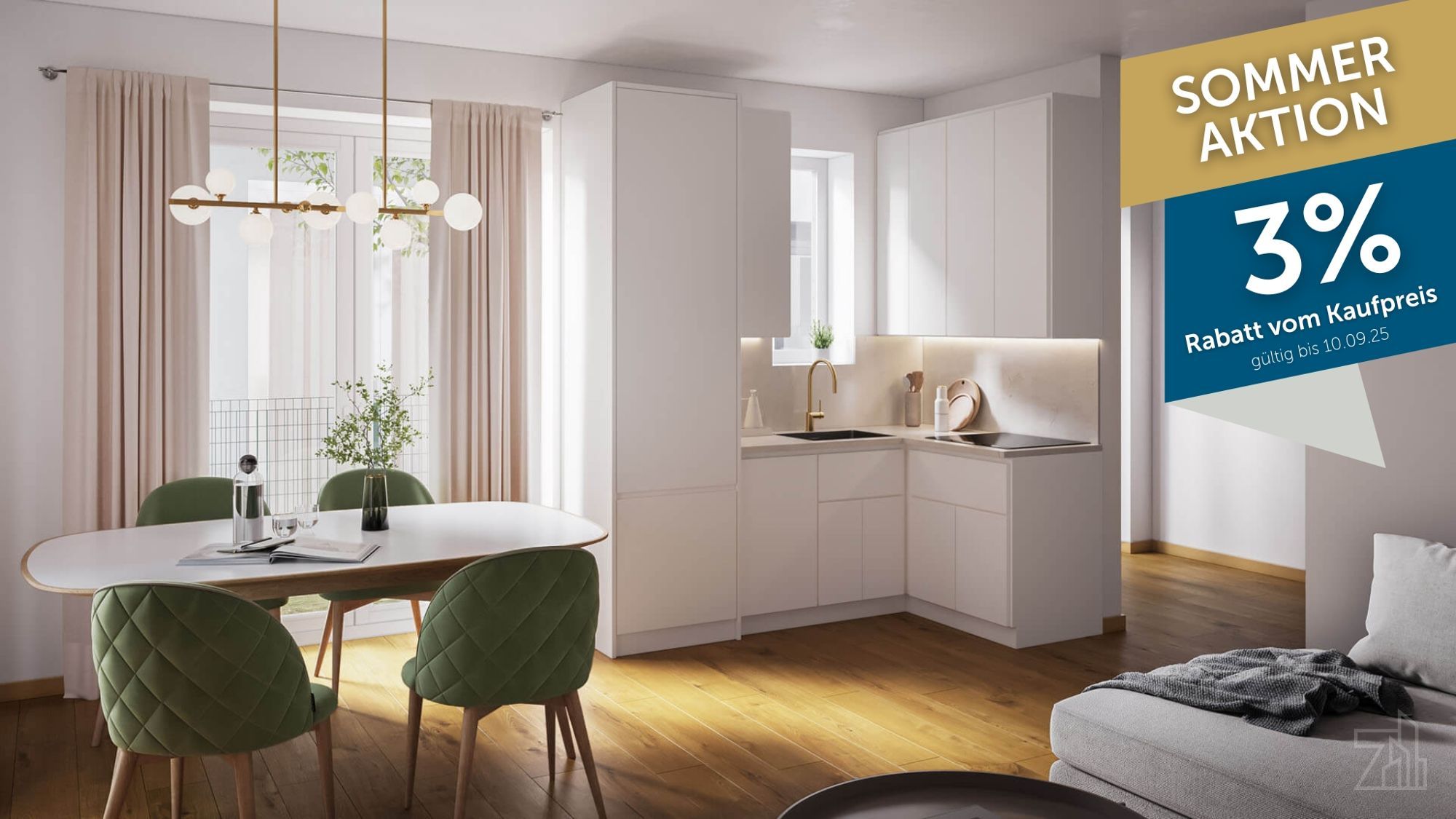 3 Zimmer-Townhouse mit Garten, Terrasse & Balkon | Erstbezug