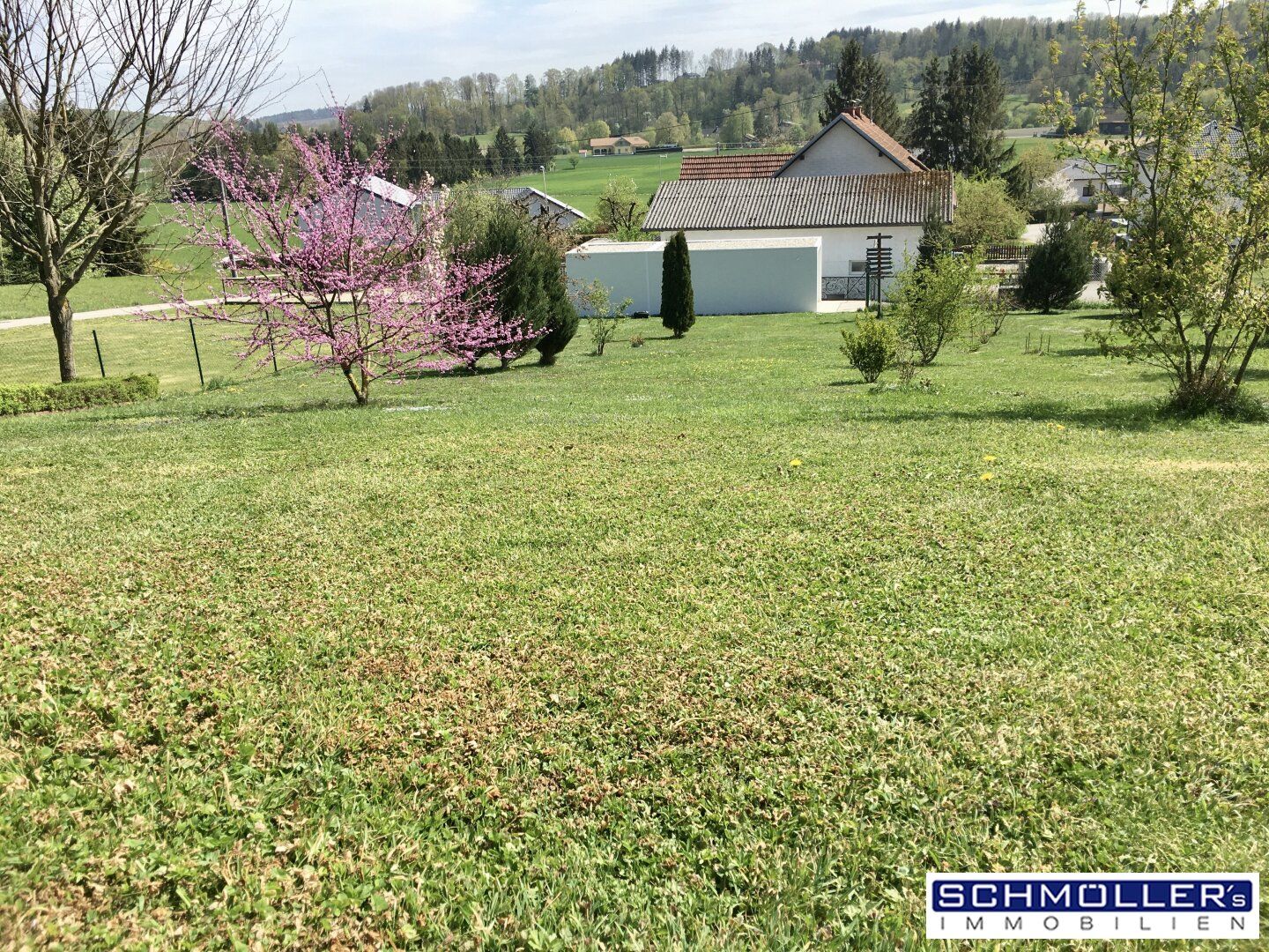 Wunderschönes Baugrundstück mit Baumbestand und Garage - Ansicht 4