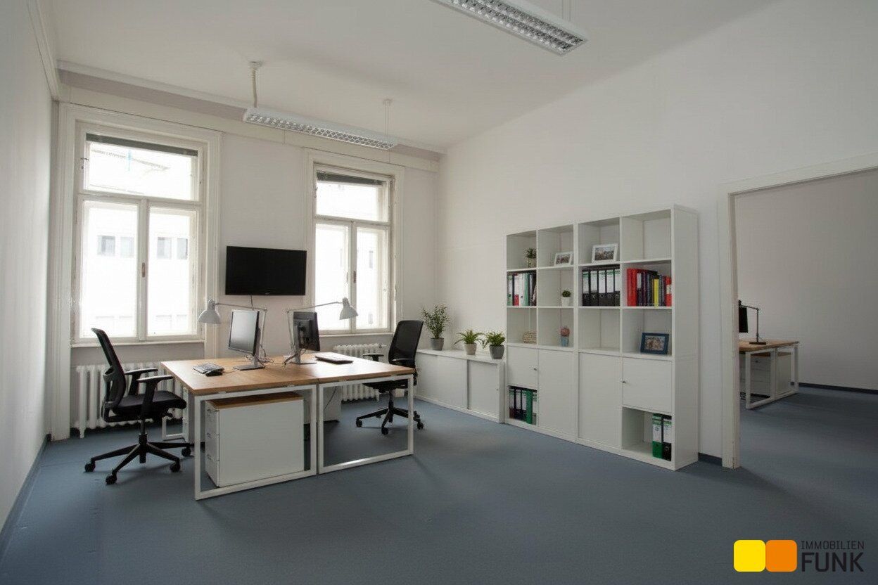 Geräumiges Altbau-Büro in innerstädtischer Bestlage - Ansicht 3